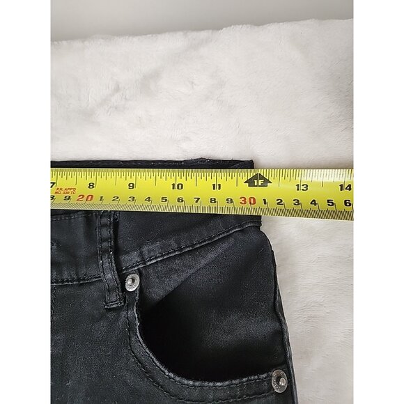 Cheap Monday Second Skin Very Stretch Ladies Skinny Black Jeans Size W 26 L 32 - Picture 12 of 14